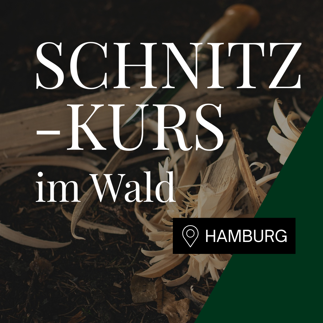 Schnitzkurs im Wald Hamburg