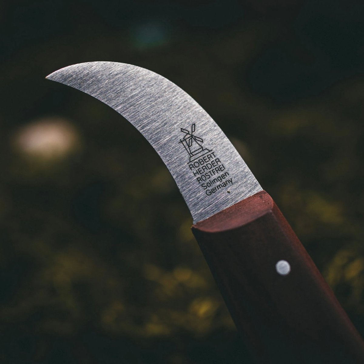 Handgefertigtes Pilzmesser